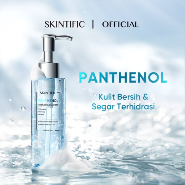 SKINTIFIC Panthenol Gentle Gel Cleanser 120ml