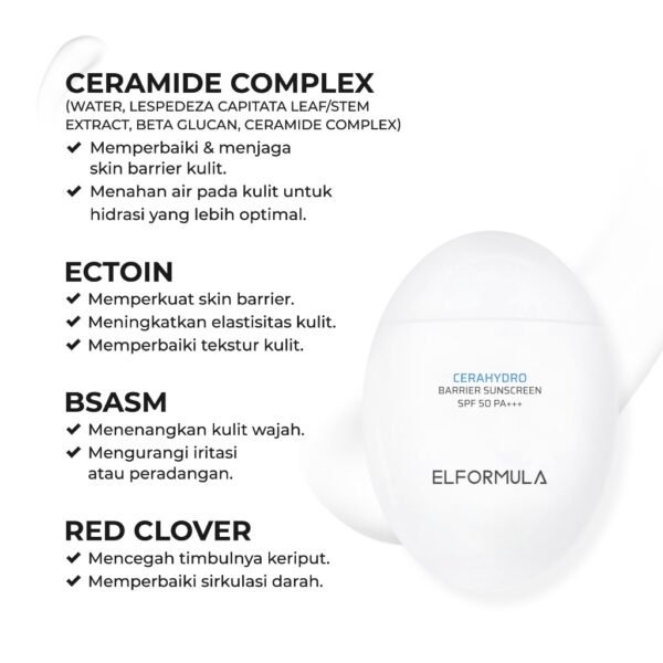 ELFORMULA EXCLUSIVE BUNDLE 4in1 BARRIER SERIES CERAHYDRO – Barrier Essence, Barrier Serum, Barrier Moisture Gel