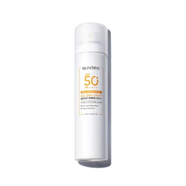 SKINTIFIC All Day Light Sunscreen Mist SPF 50 PA++++